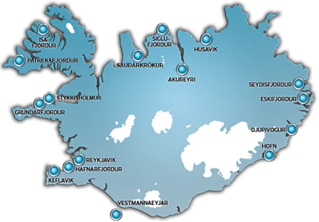 Atlantik Iceland DMC PCO Cruise Shore excursions ports