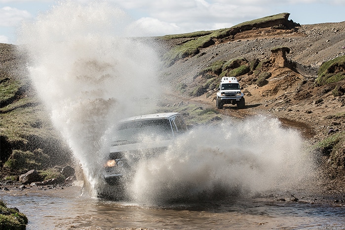 Atlantik DMC PCO Incentive Events Iceland Conference Super Jeep 2