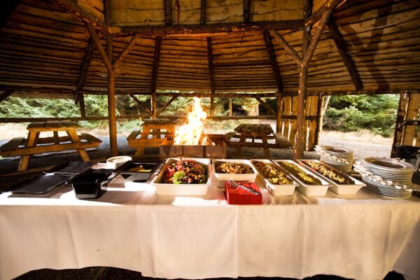 Outdorr buffet Atlantik Conference Iceland PCO Events Exhibitions