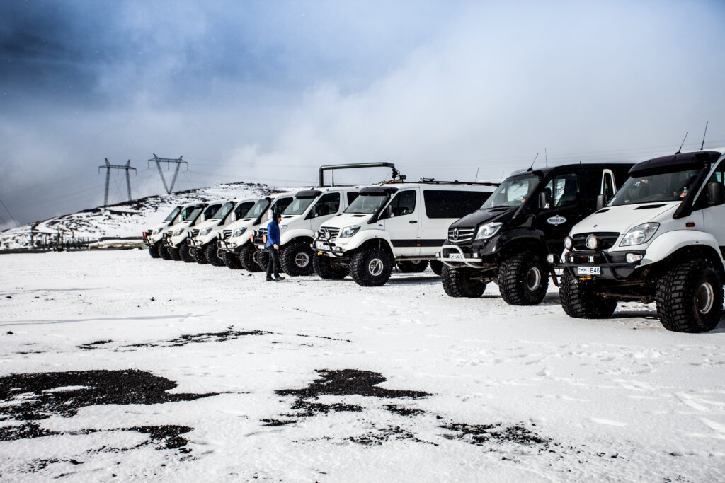 Super Jeeps for Incentives in Iceland - Atlantik DMC