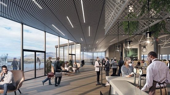 Inside of Vör Terminal