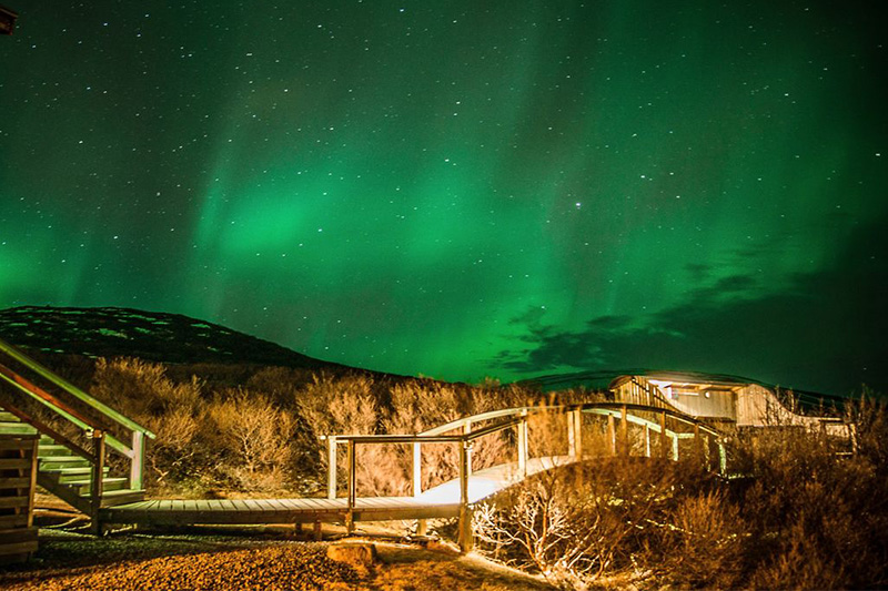 The Northern Lights in Iceland