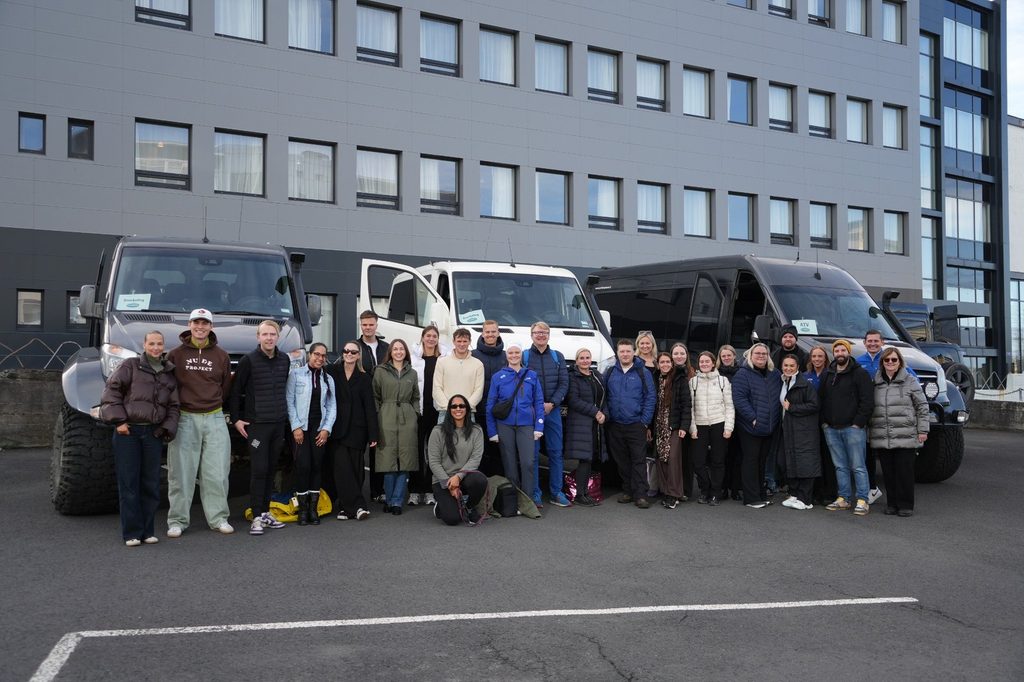 Group photo of the company's employees